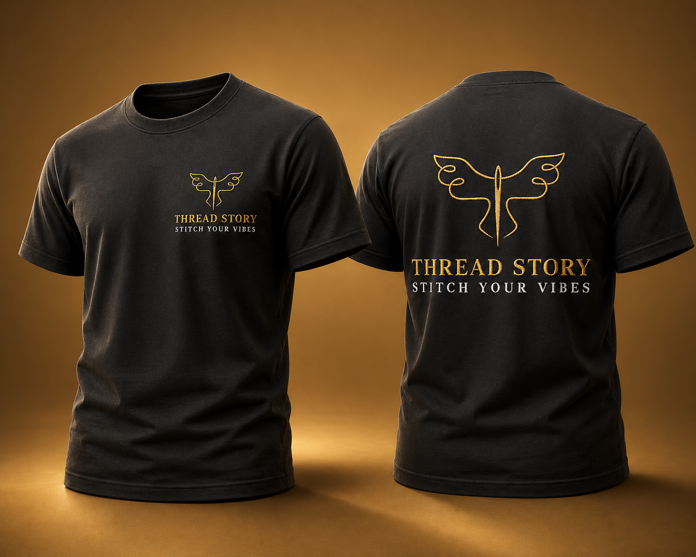 Thread Story Signature T-Shirt Mockup